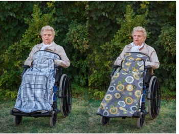 LA SILLERA, mantas adaptadas a sillas de ruedas